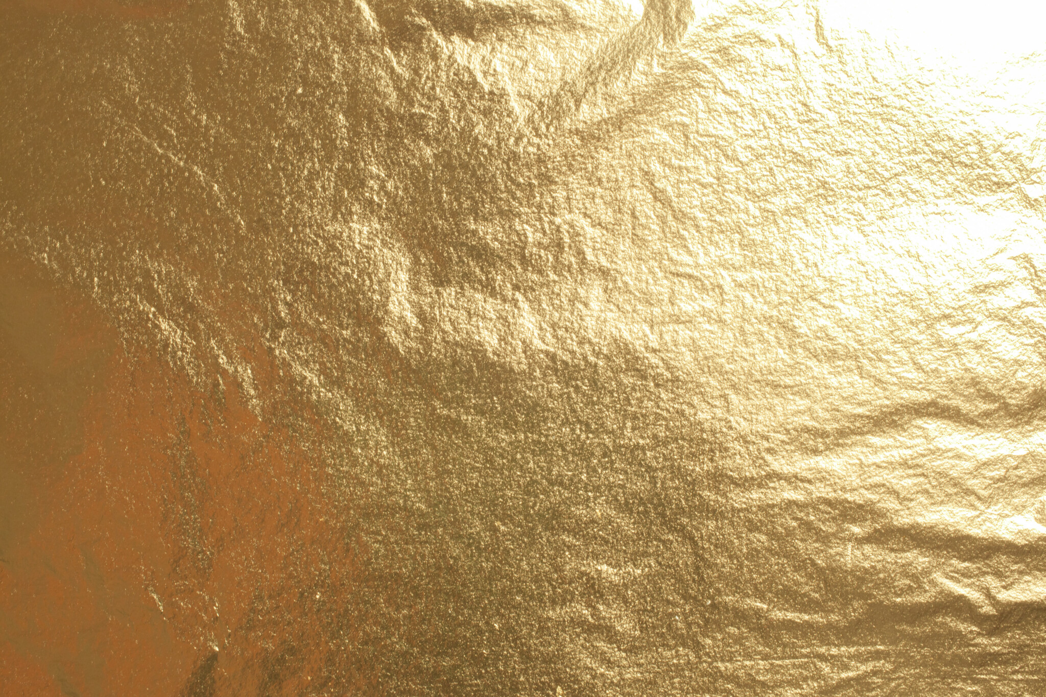 Golden foil texture background