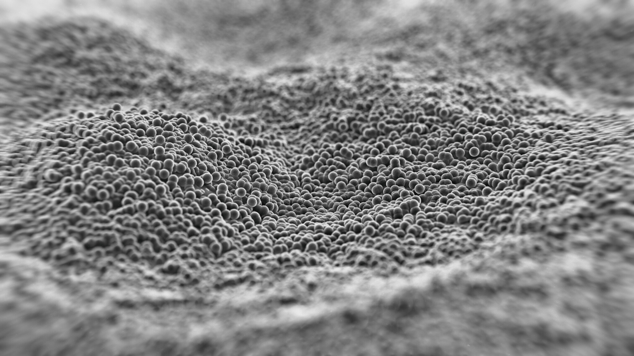 Abstract Science nanotechnology surface